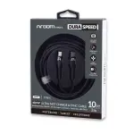 CABLE TRENZADO DE NAILON DURA SPEED DE 100W TIPO C EN AMBOS LADOS DE 3M ARGCB0050BK